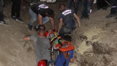 Kuyuya düşen minik Aybars 4 saat sonra kurtarıldı!