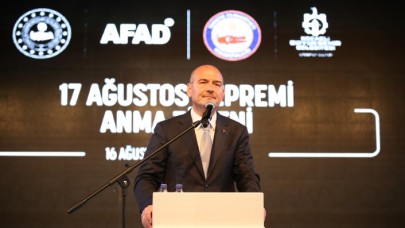 Soylu: Hazırlıklarımızı İstanbul'da yaşanabilecek 7, 5'luk bir deprem üzerinden yapıyoruz