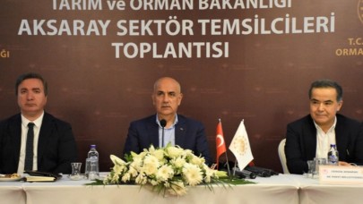 Tarım ve Orman Bakanı Kirişci: 19, 5-20 milyon ton buğday üretimi öngörüyoruz