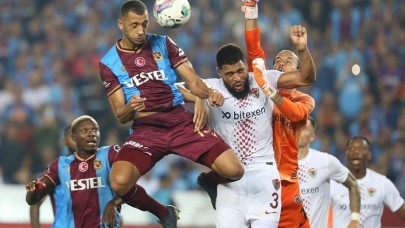 Trabzonspor,  Hatayspor'u Abdülkerim'in füzesiyle yıktı