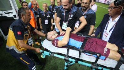 Trabzonspor'un Hatayspor maçında Visca sakatlandı: 2 ay yok