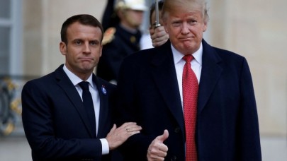 Trump'ın evinden Fransız lider Macron'la ilgili gizli dosyalar çıktı