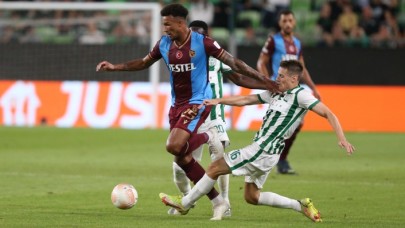 5 gol,  1 kırmızı,  1 penaltı: Trabzonspor,  Macaristan'dan çıkamadı