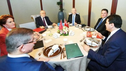 6'lı masa için çarpıcı iddia: İşte adayın açıklanacağı en erken tarih!