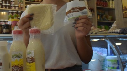 Aydın'da deve sütü peynirinin tanıtımı yapıldı