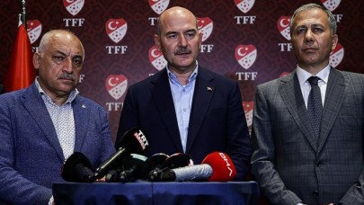 Bakan Soylu: TFF binasına saldıranm zanlıları kısa bir süre içerisinde yakalandı