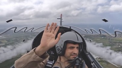 Baykar Teknoloji Lideri Bayraktar'ın "Hürkuş" uçuşundaki kokpit görüntüleri yayınlandı