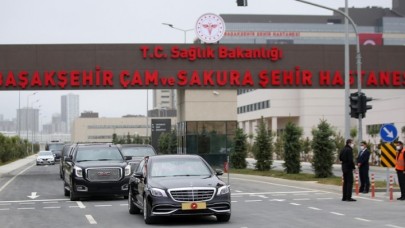 Cumhurbaşkanı Erdoğan,  Başakşehir Çam ve Sakura Şehir Hastanesi'ni ziyaret etti