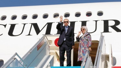 Cumhurbaşkanı Erdoğan Özbekistan'a gitti