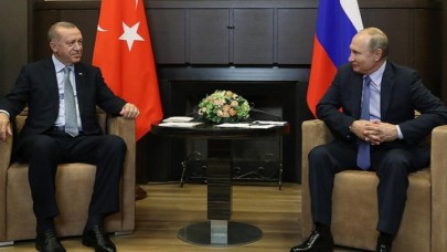 Cumhurbaşkanı Erdoğan,  Rusya Devlet Başkanı Putin ile  görüştü