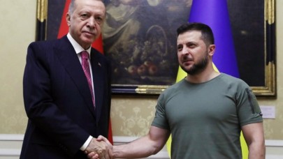 Cumhurbaşkanı Erdoğan,  Ukrayna Devlet Başkanı Zelenskiy ile  görüştü
