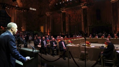 Cumhurbaşkanı Erdoğan,  ABD'li iş insanlarıyla buluştu: Çağrıda bulundu
