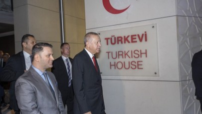 Cumhurbaşkanı Erdoğan,  BM 77. Genel Kuruluna katılmak üzere ABD'ye geldi