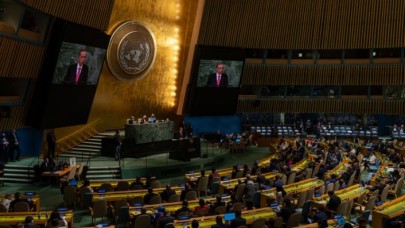 Cumhurbaşkanı Erdoğan,  BM'de dünyaya seslendi,  yüzlerine söyledi: Kayıtsız kalmamız beklenemez