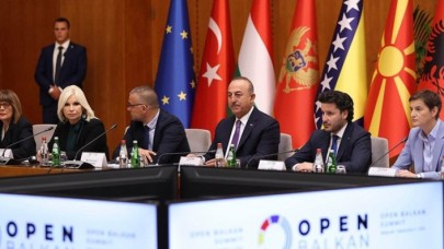 Dışişleri Bakanı Çavuşoğlu'nun Açık Balkan Girişimi'nin Belgrad Zirvesi'ndeki temasları