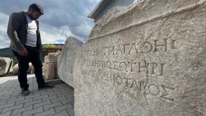 Hadrianaupolis'te 'Asklepios' varlığına işaret eden 1800 yıllık yazıt bulundu