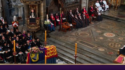 Kraliçe Elizabeth'in cenazesine Osmanlı damgası