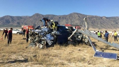 Marmaris'teki yangına giden helikopter Denizli'de düştü: 2 ölü,  5 yaralı