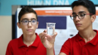 Ortaokul öğrencileri yüzde 50 daha az maliyetle su arıtma filtresi geliştirdi