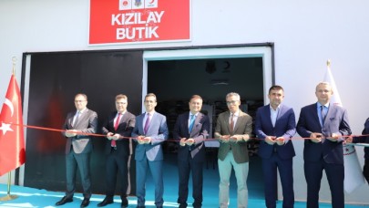 Sincan Ceza İnfaz Kurumları Kampüsü'nde "Kızılay Butik" açıldı