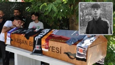 Tabutuna Beşiktaş forması koydular: Keşanlı Efe Bazu'nun kahreden ölümü