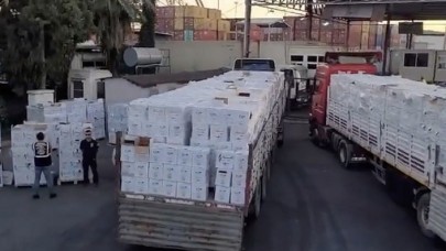 Mersin'de kaçak içki operasyonu