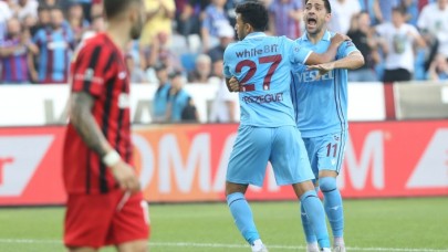 Trabzonspor-Gaziantep FK: Nefes kesen maçta müthiş geri dönüş