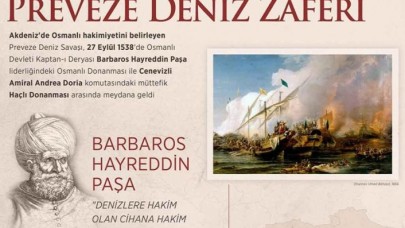 Türk denizcilik tarihinin gururu Preveze Deniz Zaferi 484 yaşında