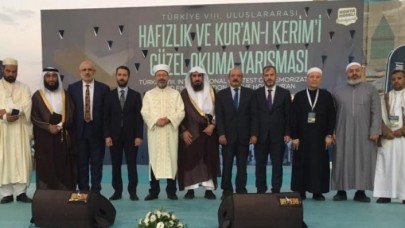 Türkiye Uluslararası 8. Hafızlık ve Kur'an-ı Kerim'i Güzel Okuma Yarışması Konya'da başladı