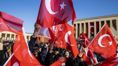 Anıtkabir'de 29 Ekim Cumhuriyet Bayramı coşkusu