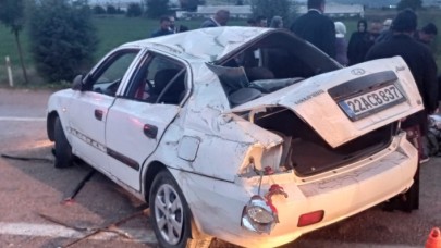 Bursa'da feci kaza: Mehmet Emin Arslan ve kızı Havva Arslan öldü