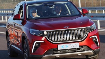 Cumhurbaşkanı Erdoğan,  Togg aracını test etti