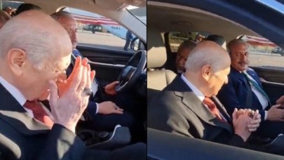 Devlet Bahçeli ve Mustafa Şentop yerli otomobil TOGG'u test etti!