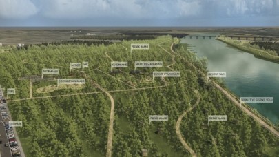 Edirne'de Meriç Nehri kenarına yapılacak Millet Bahçesi doğal dokuya uygun olacak