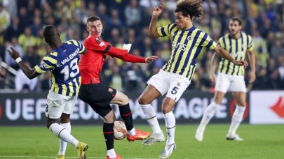 Fenerbahçe'den müthiş geri dönüş. İkinci yarıda Rennes'e sahayı dar etti