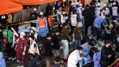 Güney Kore'de Cadılar Bayramı felaketi: 120 kişi öldü