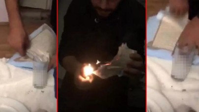 İçki masasında Kur'an-ı Kerim'i yırtıp yakan şahısların ilk ifadesi ortaya çıktı