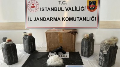 Esenyurt ve Küçükçekmece'de metamfetamin ve kokain operasyonu