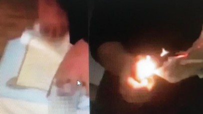 İzmir'de infiale neden olan görüntü: Kur'an-ı Kerim yırtıp yaktılar