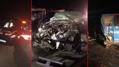 Kazaya müdahale eden jandarma ekibine otomobil çarptı: Uzman çavuş Hüseyin Cerit şehit oldu