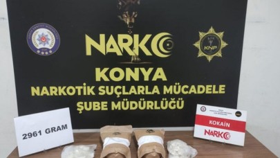 Konya'da otomobillerinde 3 kilo kokain ele geçirilen Tarım Erdem ile Serap Erdem tutuklandı