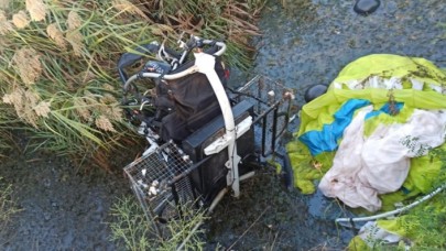 Mersin'deki polisevine saldıran teröristlerin Türkiye'ye gelişte kullandığı paramotora ulaşıldı
