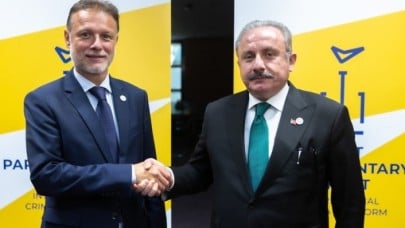 TBMM Başkanı Şentop,  Hırvatistan Meclis Başkanı Jandrokovıc ile görüştü