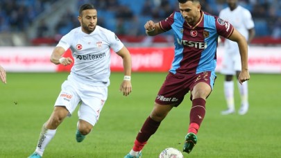 Trabzonspor-Sivasspor: Nefes kesen maçta tek gol