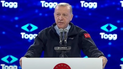 Cumhurbaşkanı Erdoğan: Togg,  prestijli bir Türk markası olarak dünyanın birçok ülkesinde yolları süsleyecektir