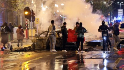 Avrupa'nın göbeğinde futbol terörü! Belçika'yı yenen Faslılar Brüksel'i birbirine kattı,  büyük olaylar çıktı