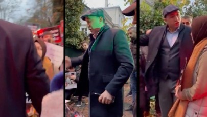 Bu nasıl polis? İstanbul'da eylem yapan Uygur Türkleri'ne bakın neler yaptı!