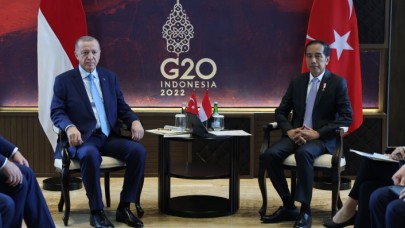 Cumhurbaşkanı Erdoğan,  Endonezya Devlet Başkanı Widodo ile görüştü