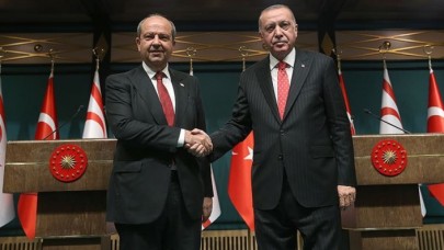 Cumhurbaşkanı Erdoğan,  KKTC Cumhurbaşkanı Tatar ile görüştü: Mücadeleye hep birlikte devam edeceğiz