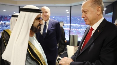 Cumhurbaşkanı Recep Tayyip Erdoğan FIFA Dünya Kupası resepsiyonunda